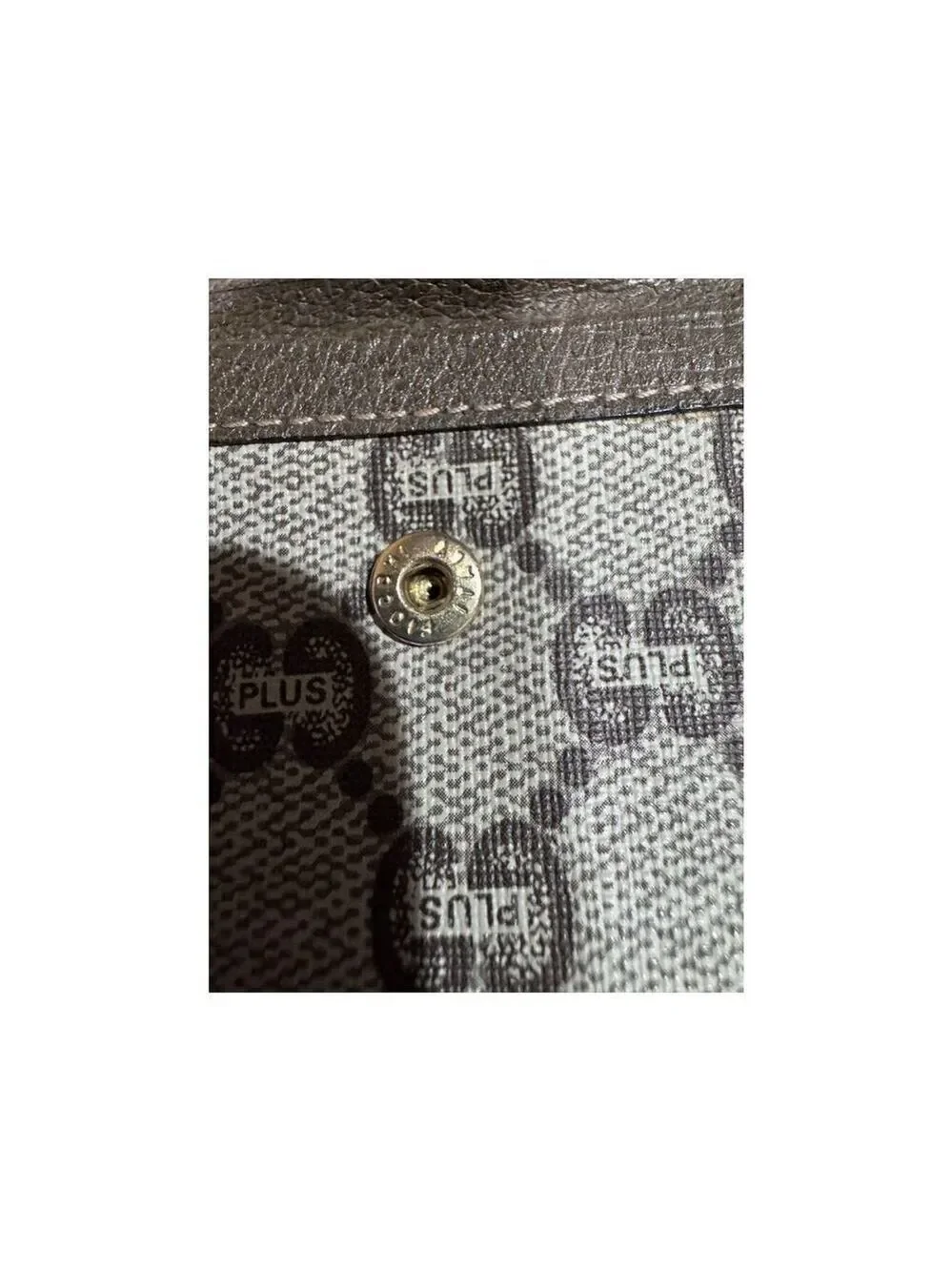 Gucci Plus Monogram Card and Coin Pouch 1970’s-1980’s